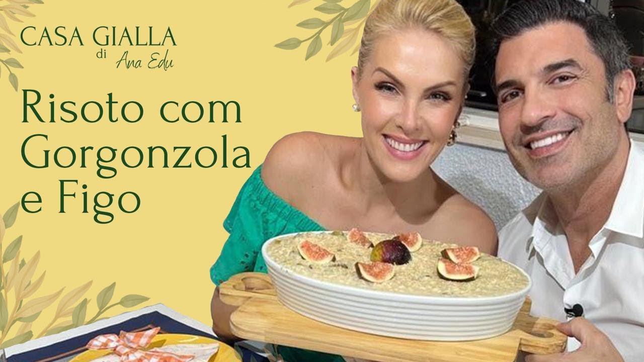 RISOTO DE GORGONZOLA COM FIGO - CASA GIALLA