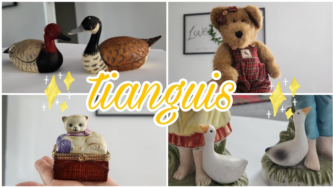 Cháchara vintage y bonita del tianguis para decorar tu casita 🏡 #tianguis #vintage 