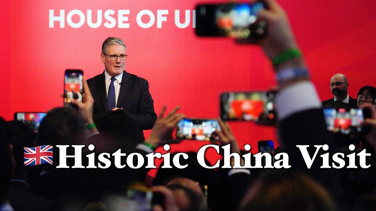 'UK engaging with China to seize opportunities' Starmer lands in Shanghai amid Trump's warnings