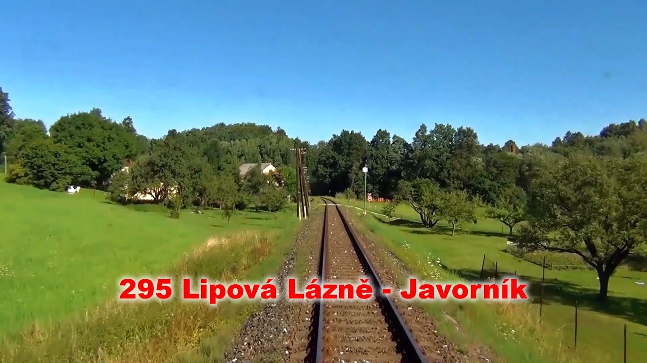 Trať 295 Lipová Lázně - Javorník