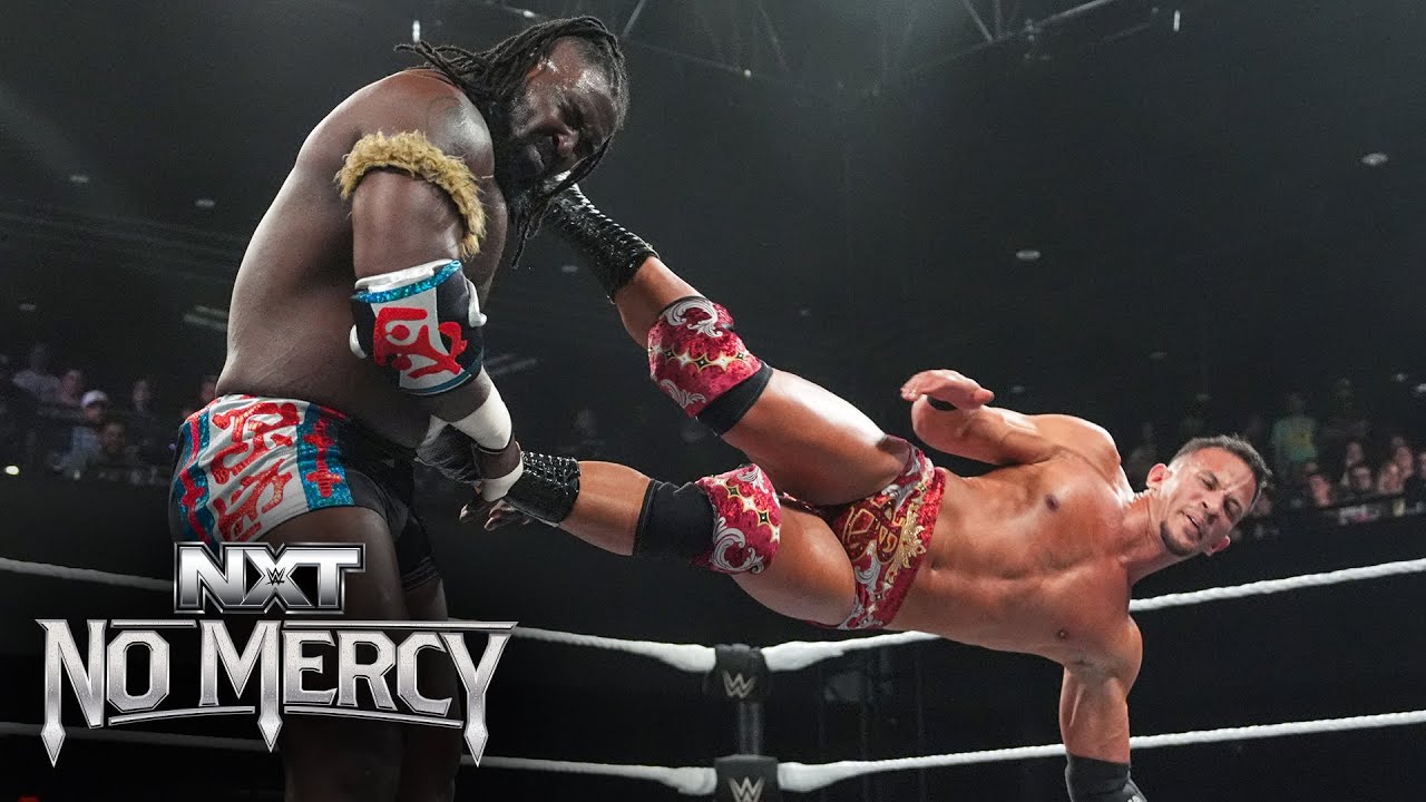 Оба Феми против Рики Сэйнтса | Матч за чемпионство NXT: лучшие моменты NXT No Mercy 2025