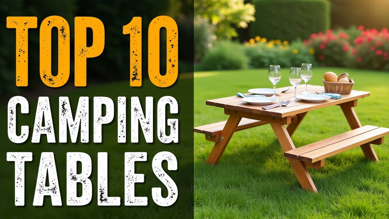 Best Camping Tables of 2025 – Top 10 Picks for Outdoor Use