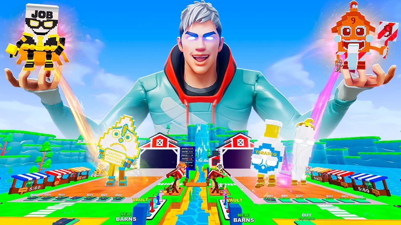 I Became ADMIN in Fruits VS Brainrots... (Fortnite)