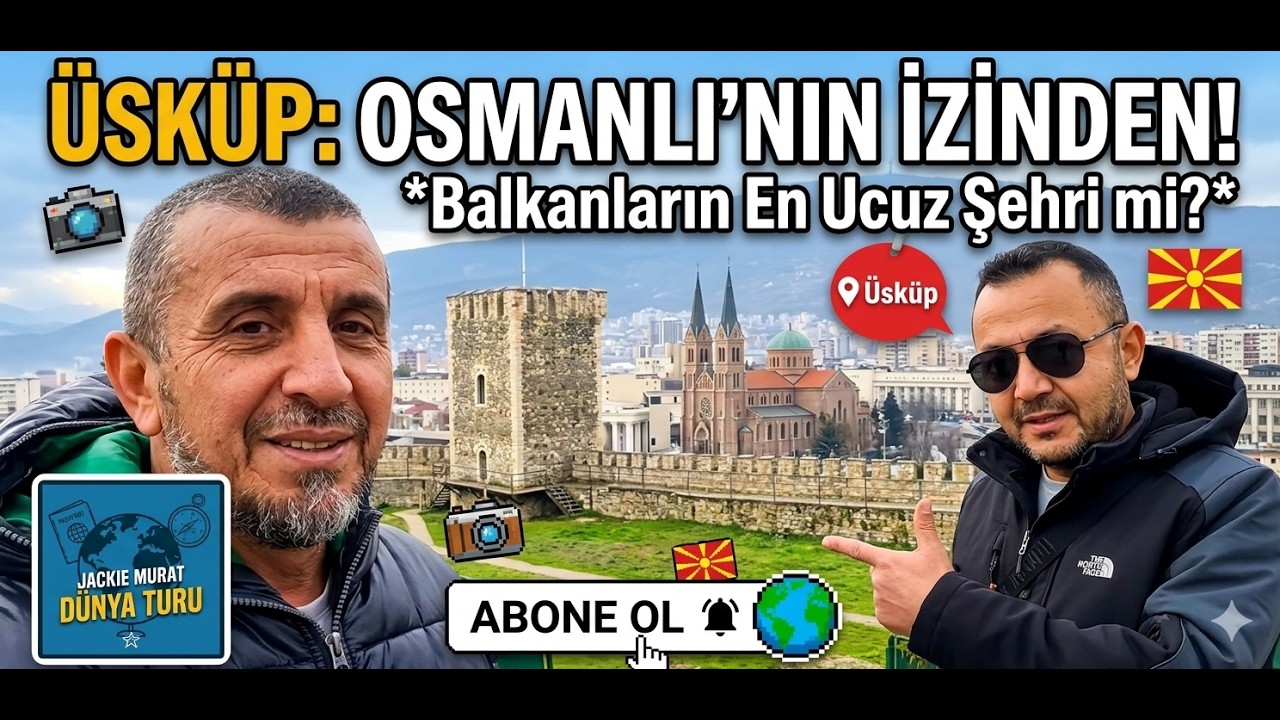 “Üsküp’e Gitmeden İzle! | Gezi Rehberi” *“Üsküp Gezi Rehberi 🇲🇰 | Nereler Gezilir, Ne Yenir?”