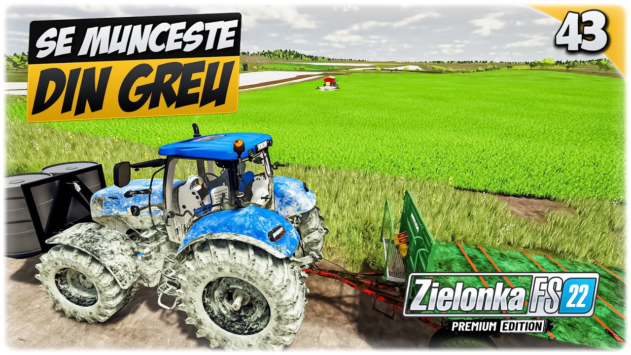 Var, ingrasamant, Isaria pro Active, prasitoare, si altele în Farming Simulator 22 |FS22 Zielonka 43