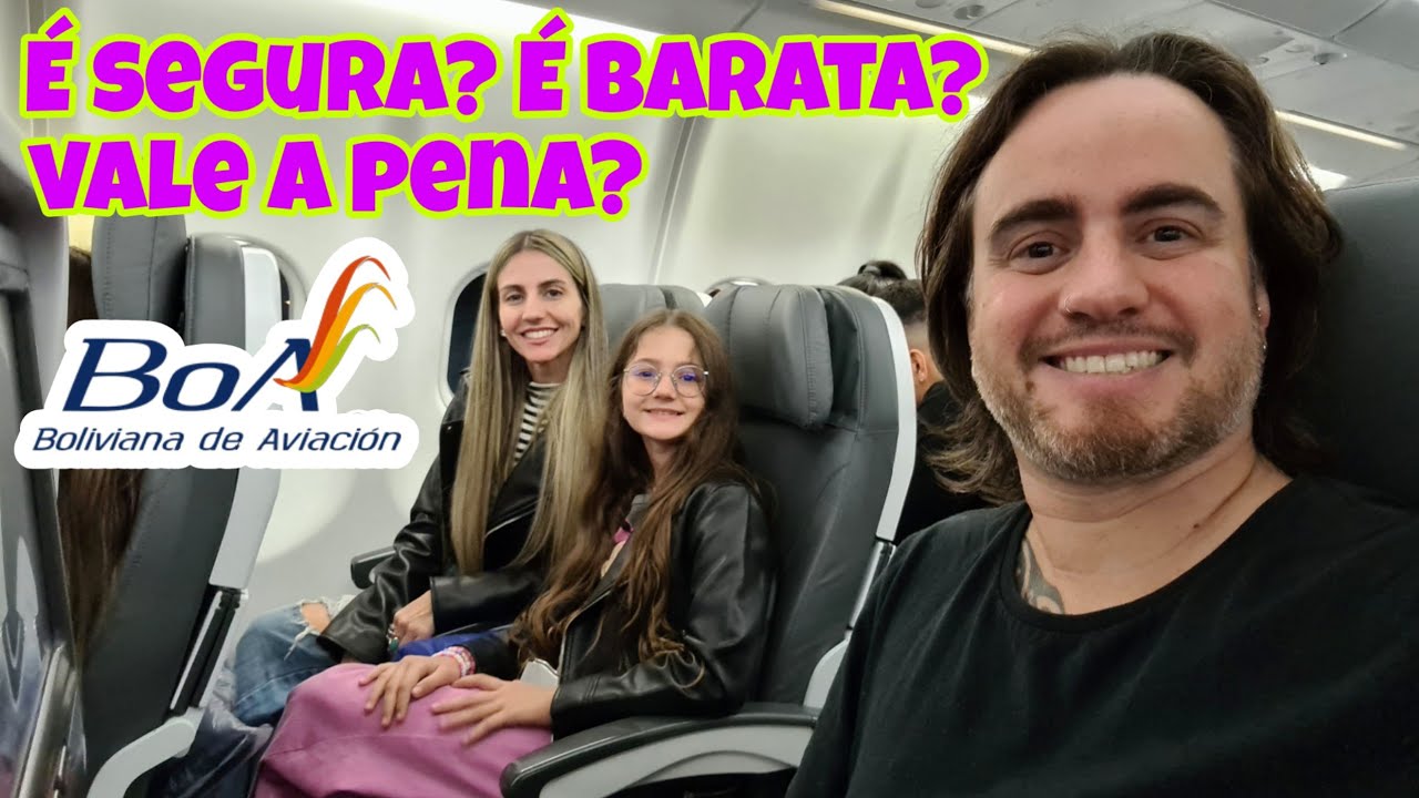 COMO É VOAR COM A BOA (BOLIVIANA DE AVIACION) DE SÃO PAULO PARA MIAMI?