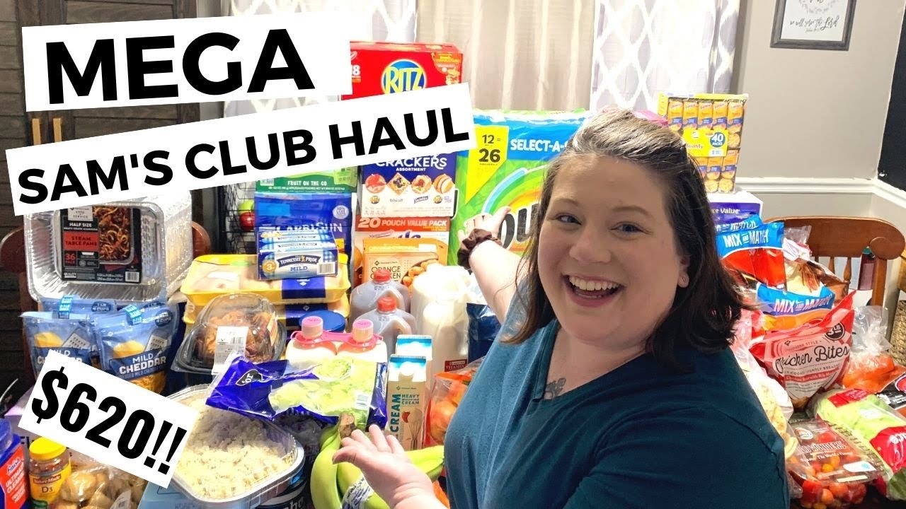 🛒🛒 MASSIVE ONCE A MONTH SAM’S CLUB GROCERY HAUL | NOVEMBER 2020