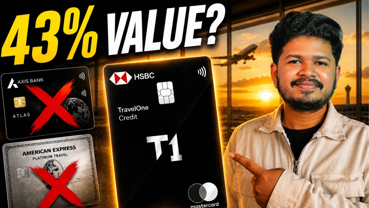 HSBC TravelOne Credit Card Review 2026 | 43% Value? Best Travel Credit Card in India? #tomjoisack