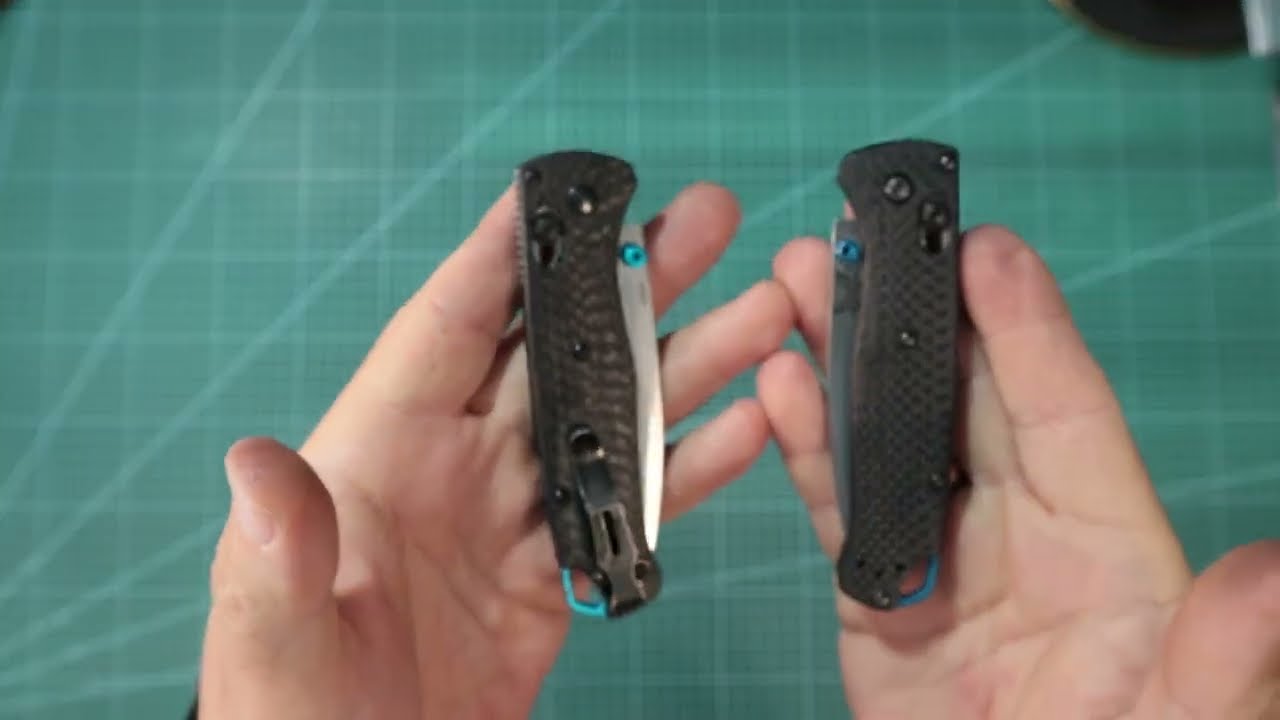 BENCHMADE BUGOUT BM535 3 оригинал и реплика .  Сравнение и заточка.