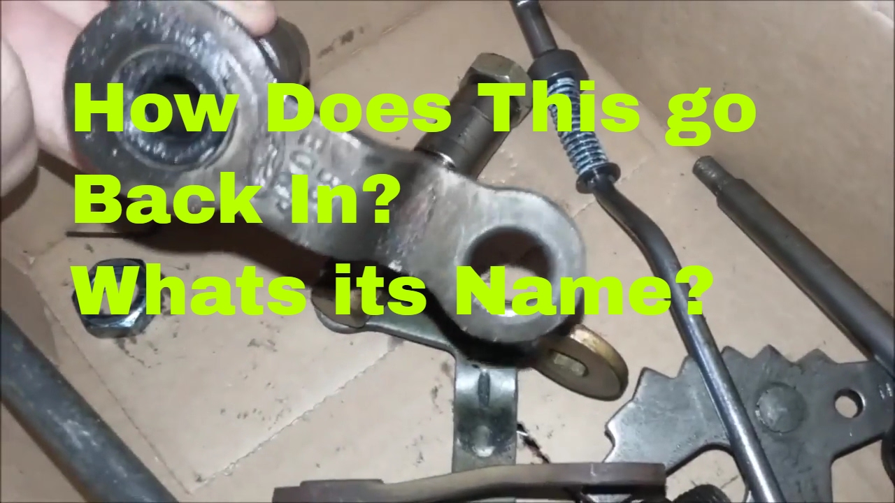 AOD linkage shifter parts explained tv link names details ford transmission