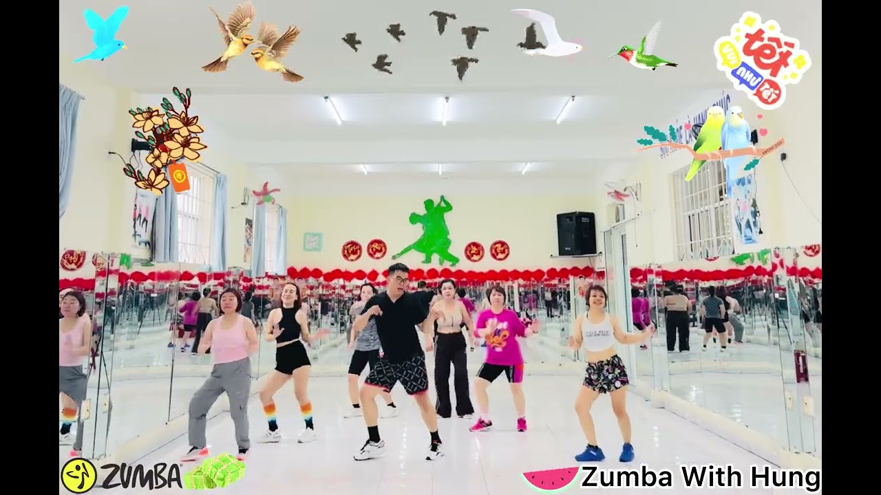 Vui Như Tết | Anh Tú❌Bùi Công Nam❌Lâm Bảo Ngọc | V-Pop | Tết 2026 | Zumba®️| Zumba With Hung