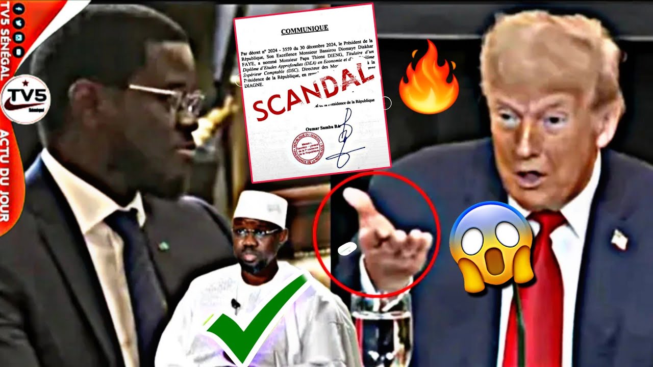Urgent⛔️ Dérnièr Minut😱 Donald Trump est décédé? Mauvaise nouvelle: Sénégal est en..😱😱