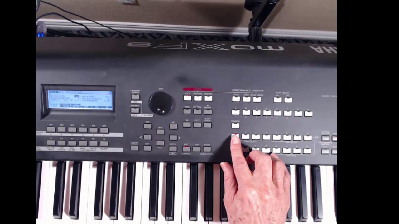MOXF8 - Examining a Synth Lead Voice