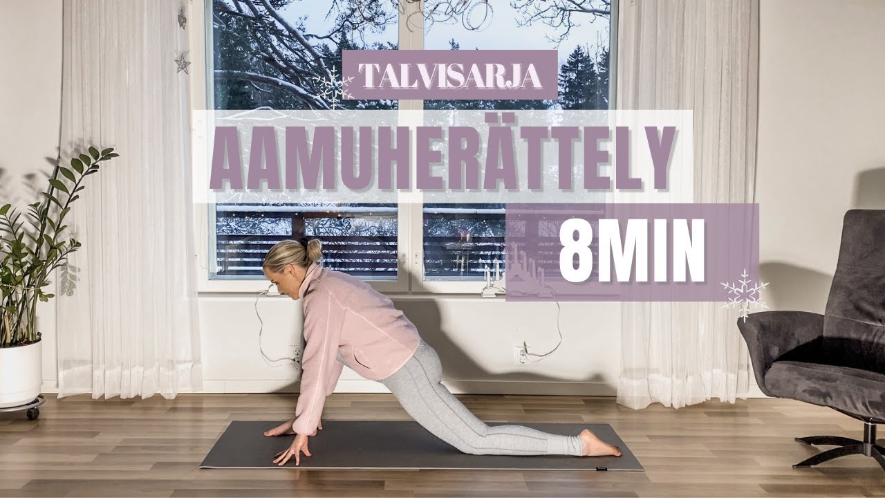 AAMUHERÄTTELY - rauhallista venyttelyä ja kropan herättelyä - talvisarja 2023