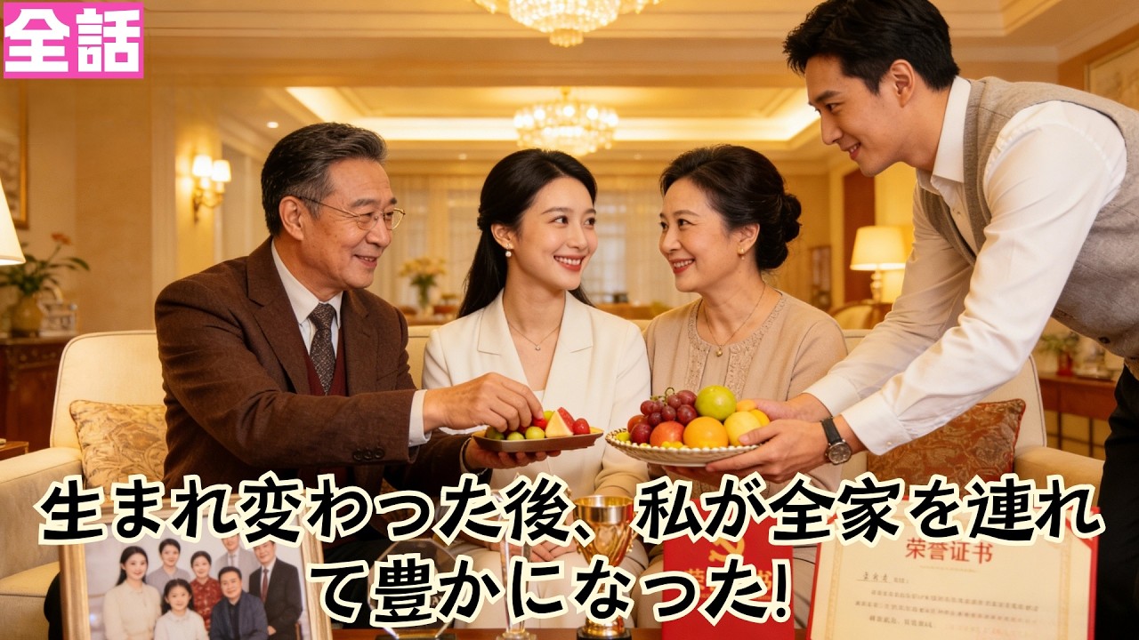 【日本語吹き替え】生まれ変わった後、私が全家を連れて豊かになった！！！#短編ドラマ  #minidrama