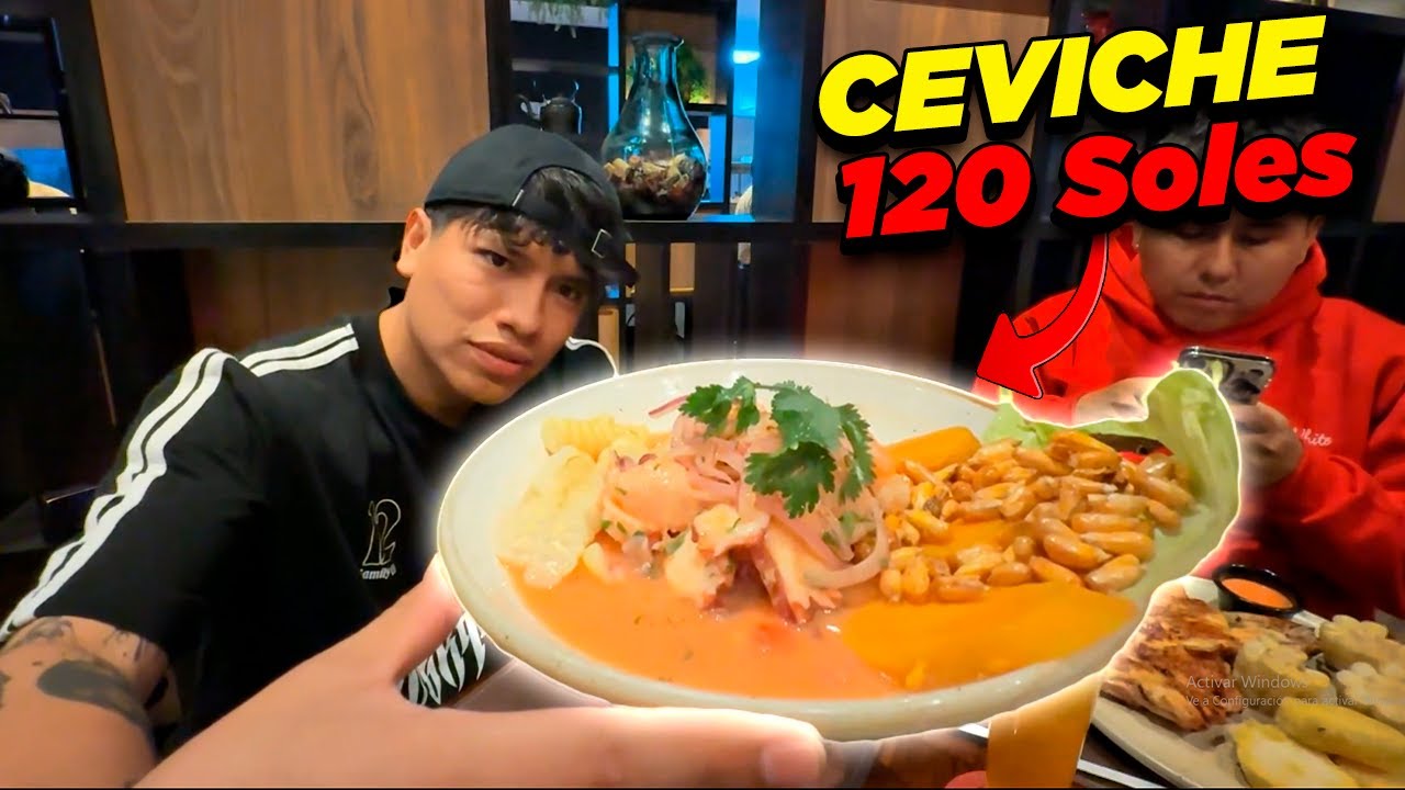 Este CEVICHE Me Costo 120 Soles 😱| Vale la Pena?