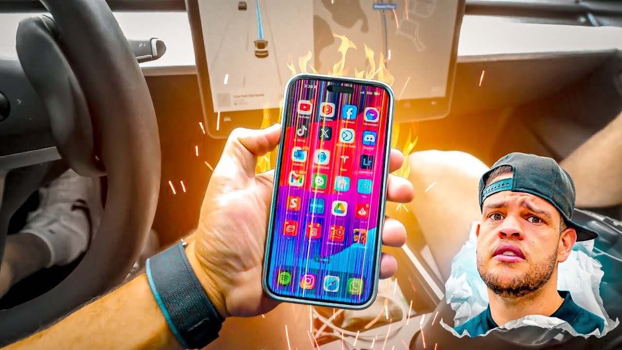 MEU IPHONE 15 QUEBROU DO NADA! ‹ EduKof ›