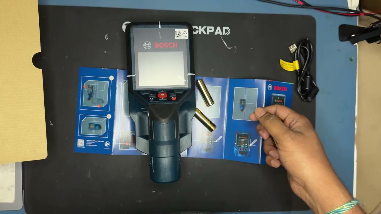 Bosch Professional Wall Scanner D-tect 200 C Unboxing