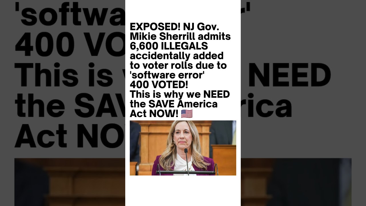 NJ Voter Roll Report Sparks Debate 🚨
