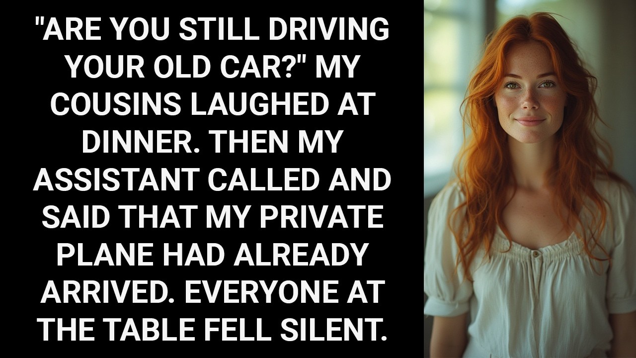 At a family dinner, they called me poor — and then my assistant called...