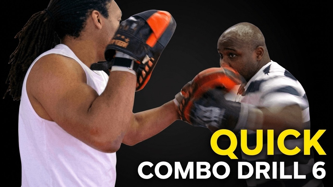 Ted Cofie Boxing: Quick Combo Drill 6 Jab, Cross, Left Uppercut, Left Hook, Right Cross