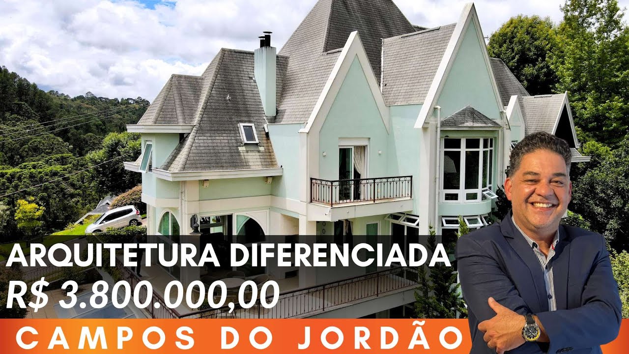 🍁 UMA CASA OU UM PALÁCIO EM CAMPOS DO JORDÃO ? R$ 3.800.000,00 CONDOMÍNIO RECANTO DO SOL