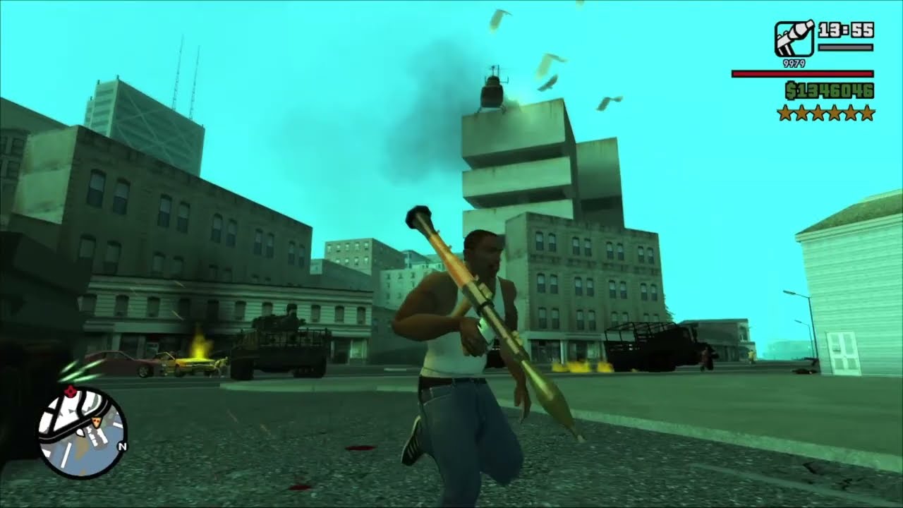 GTA San Andreas - Rampage in San Fierro + Six Star Escape And Lore Friendly, Sa Style Mods