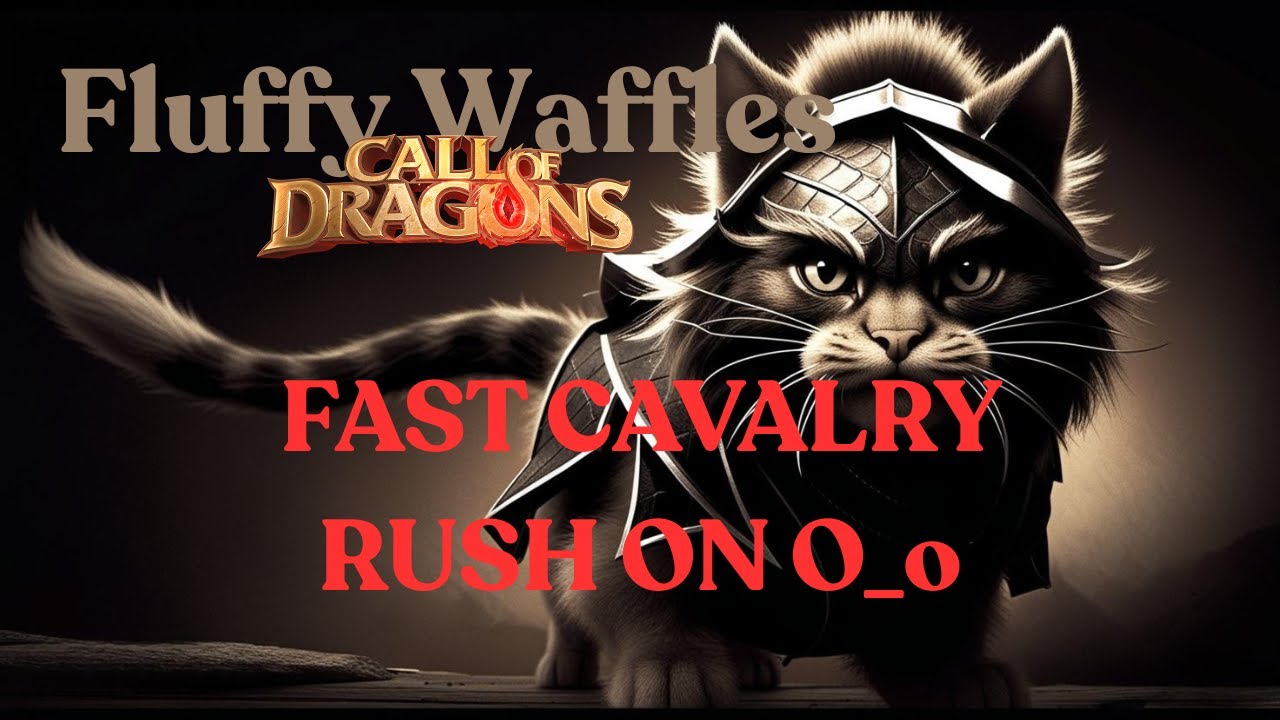 LUNO CAVALRY SPONTANEOUS RUSH vs. O_o | CALL OF DRAGONS!