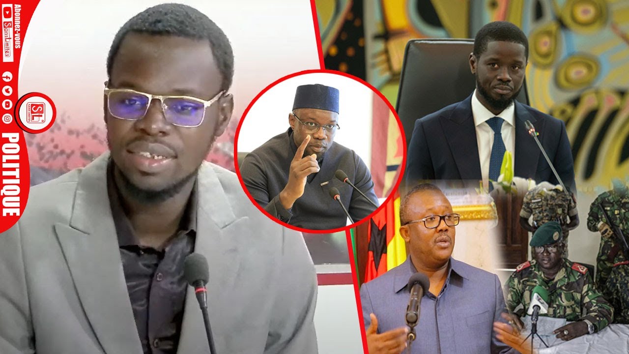 «beugoul Sonko,dou nawlém,xaritou Diomaye leu»Juriste démasque Emballo après coup d’état en Guinée