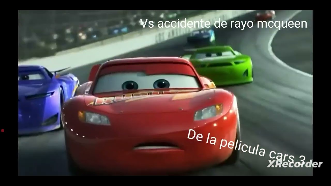 Accidente de rayo mcqueen
