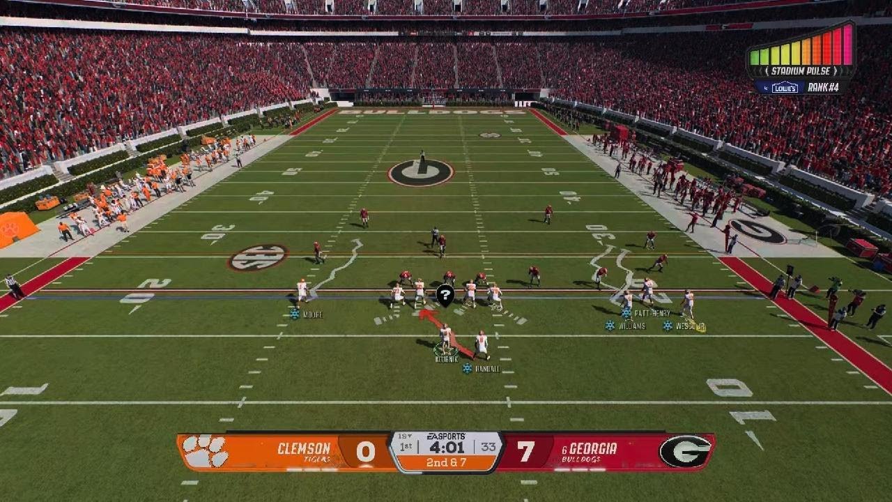 EA SPORTS College Football 26: Clemson vs. Georgia on Heisman Difficulty 🐅🟠🟣🐕🔴⚫️