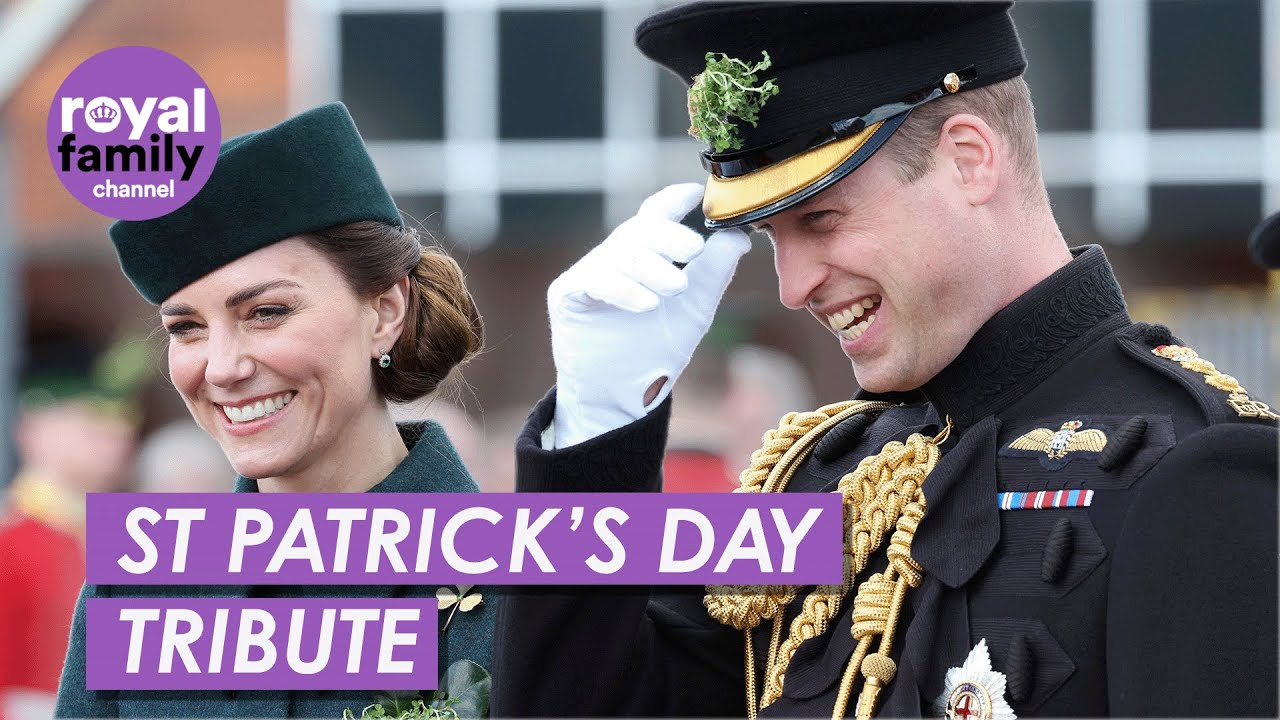 Irish Guards Pay Touching Salute to Princess Kate for St Patrick&rsquo;s Day