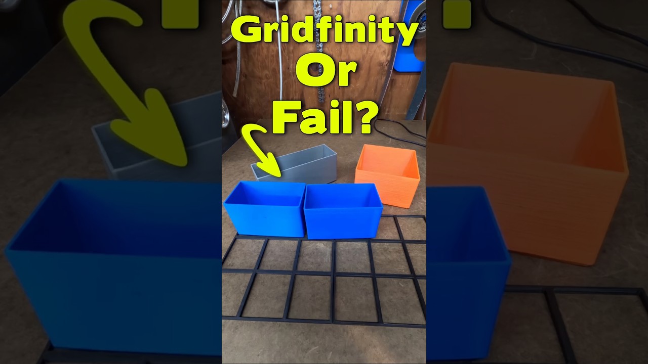 Я попытался, и у меня не получилось! Не повторяйте моих ошибок! #3dprinting #gridfinity #makingst...