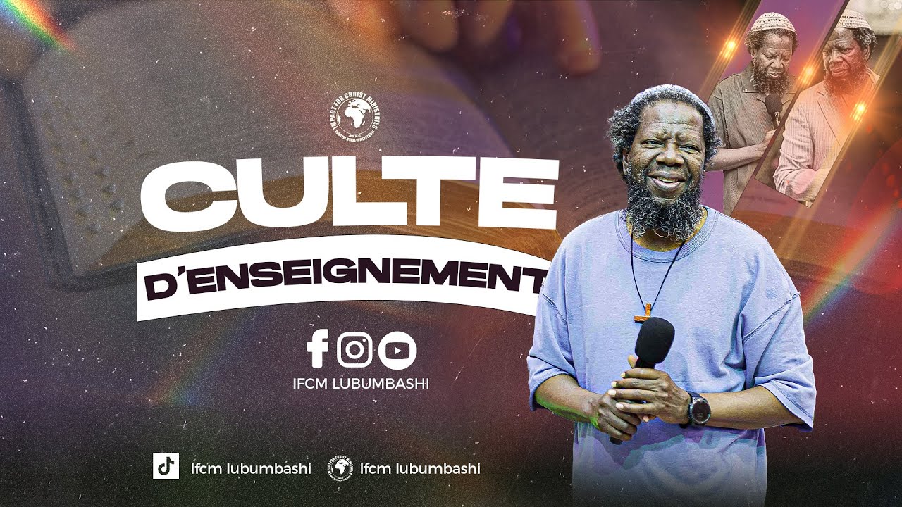 Culte d'enseignement  11/03/2026