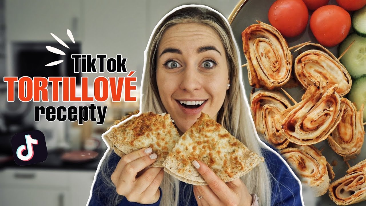 SKÚŠAM TIKTOK TORTILLOVSKÉ RECEPTY *mega chutné*