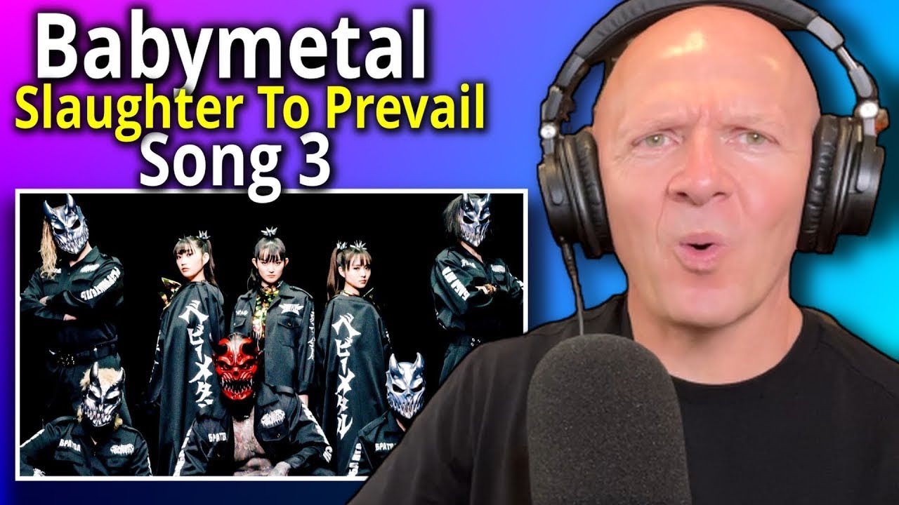 Этот коллаб взорвал мне мозг! Реакция руководителя группы – «Песня 3» от BABYMETAL и Slaughter – ...