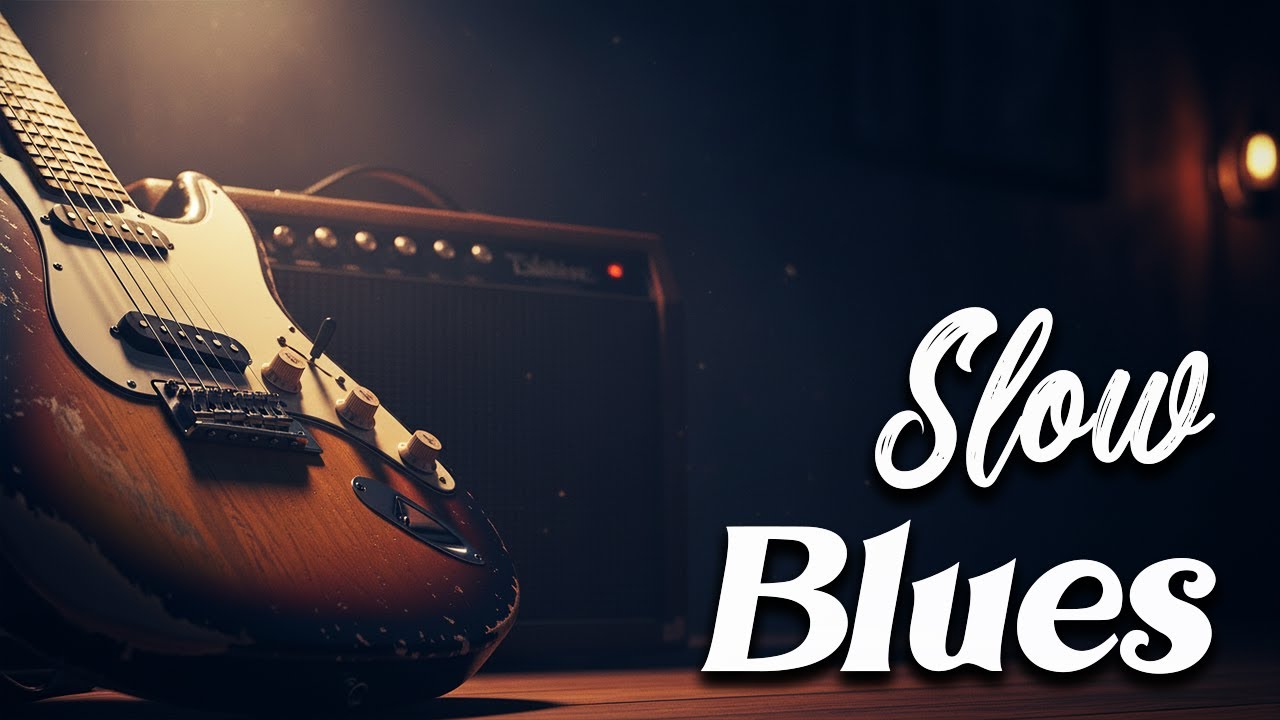 🎸 Gritty Slow Blues for Truth Beneath the Surface | Slow Blues Room