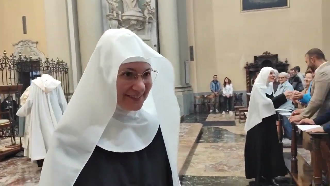 Professione monastica di suor Margherita Maria e suor  Maria Agnese