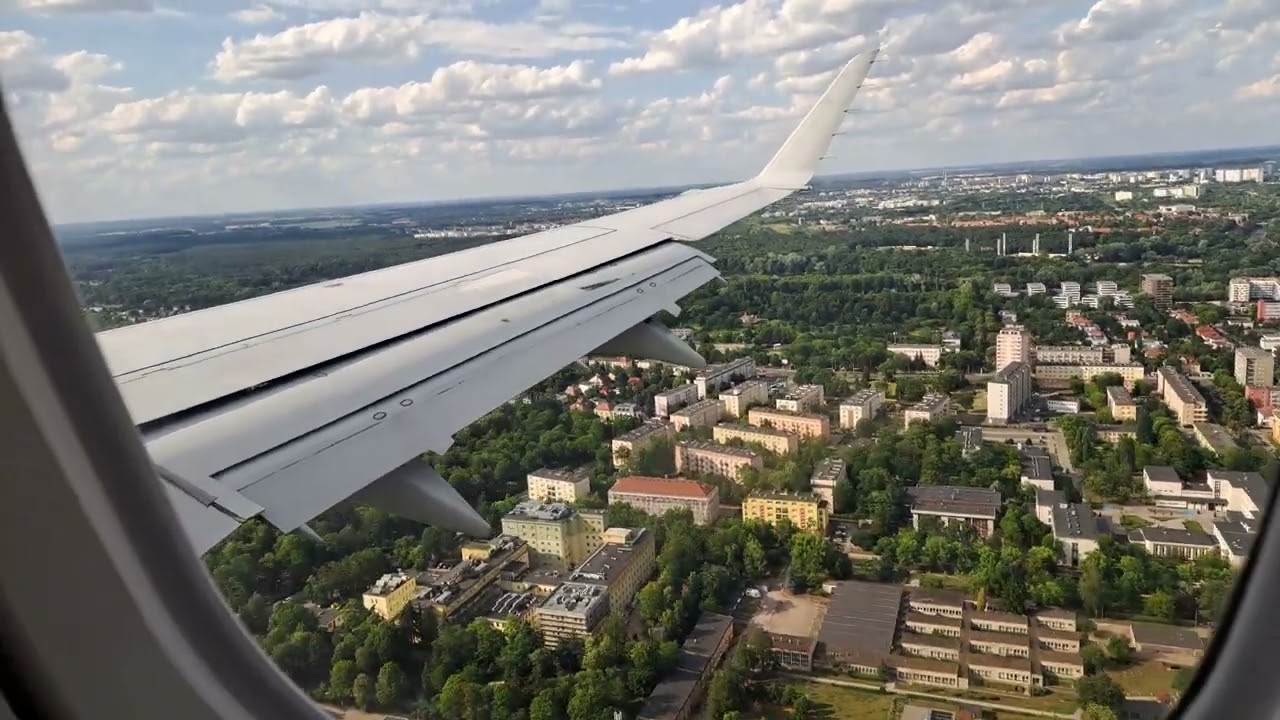 Lądowanie w Poznaniu!!! Landing in Poznań!!! LOT Polish Airlines