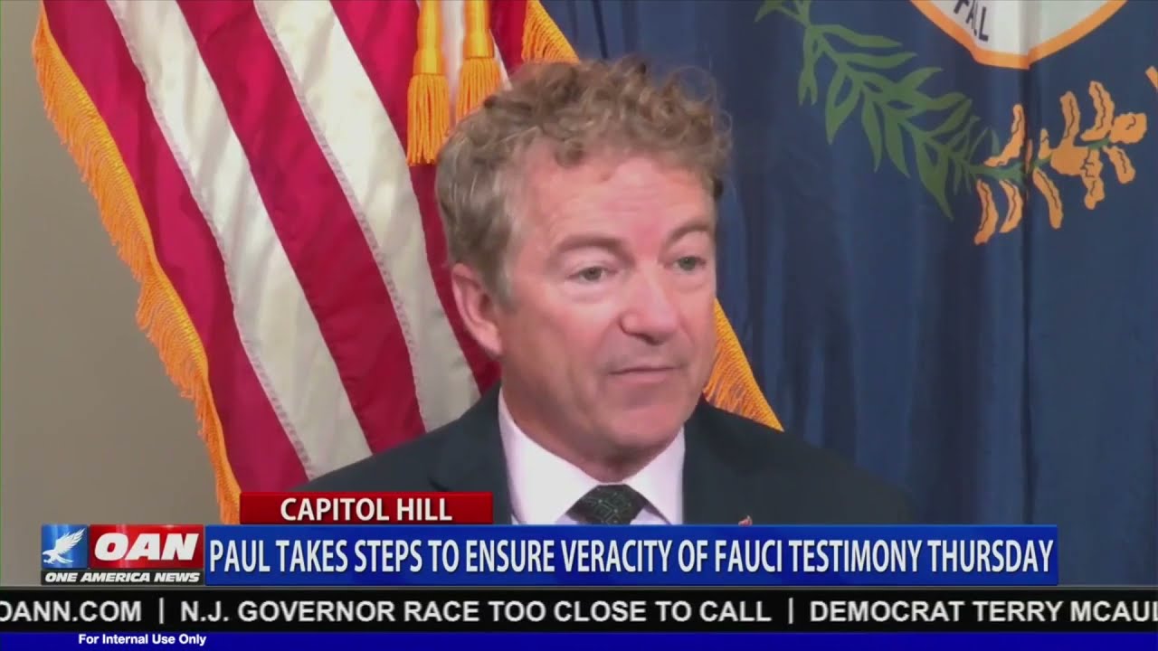 Dr. Rand Paul Joins John Hines Ahead of HELP Committee Hearing with Dr. Fauci - November 2, 2021