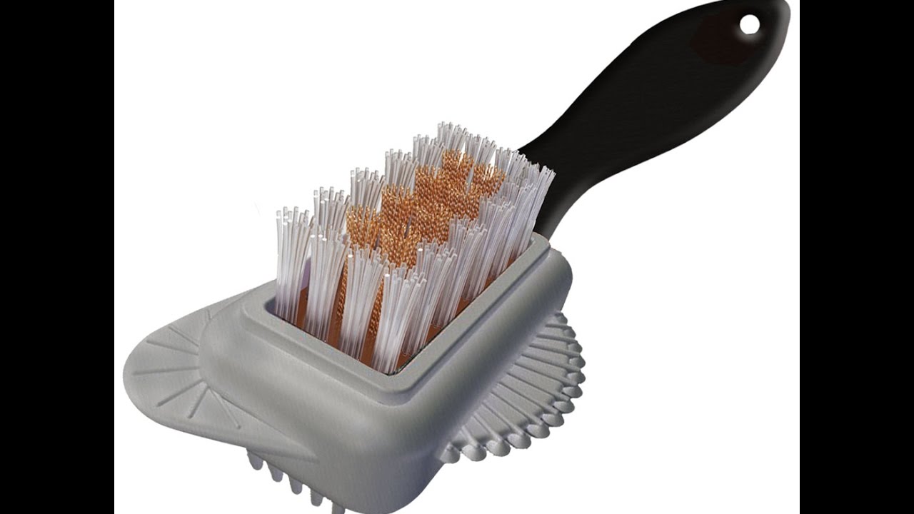 54039 4 way suede brush