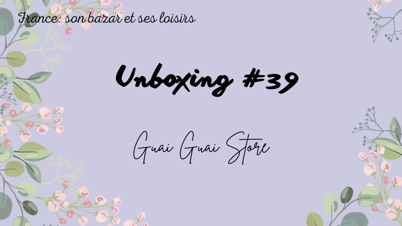 Unboxing #39 #crossstitch #unboxing #pointdecroix