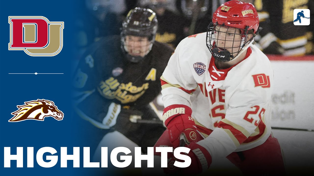 Denver vs Western Michigan | NCAA College Hockey | Highlights - January 10, 2026