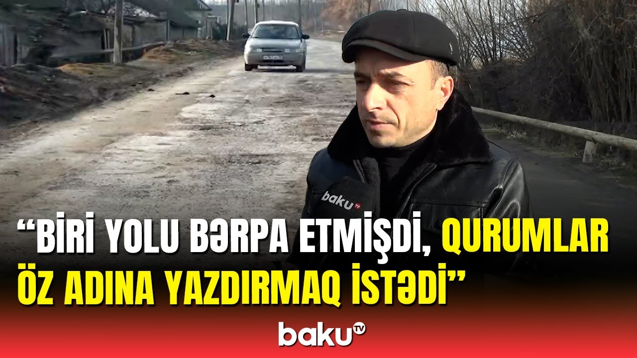40 ildir baxmırlar, arada bizim kəndə baxsınlar | Qaradağlı sakinlərinin şikayəti