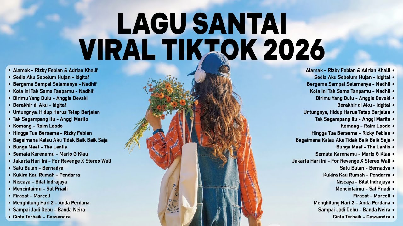 Lagu Santai Viral Tiktok 2026 — Alamak,  Sedia Aku Sebelum Hujan | Lagu Pop Indo Terbaru 2026