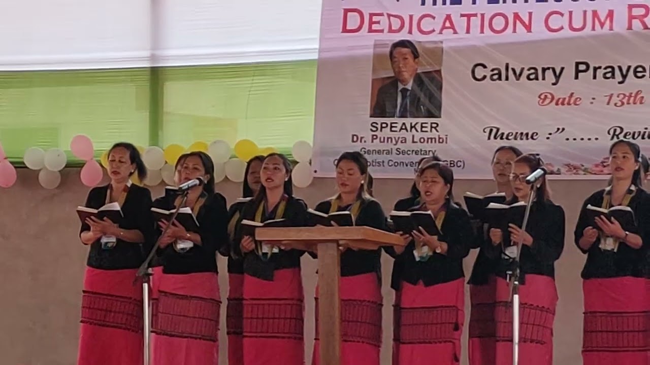 TBC Likabali Present special number during // Hall Dedication cum Revival Crusade//