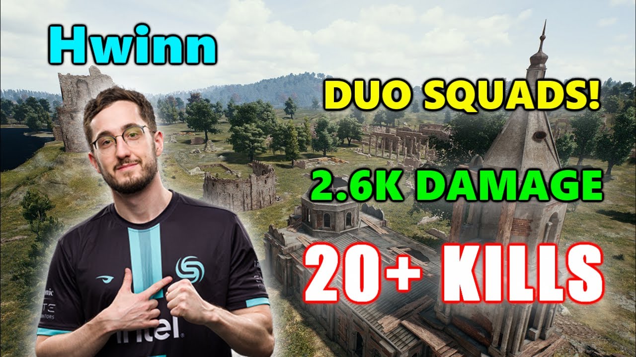 Soniqs Hwinn - 20+ KILLS (2.6K Damage) - Duo Squads! - PUBG