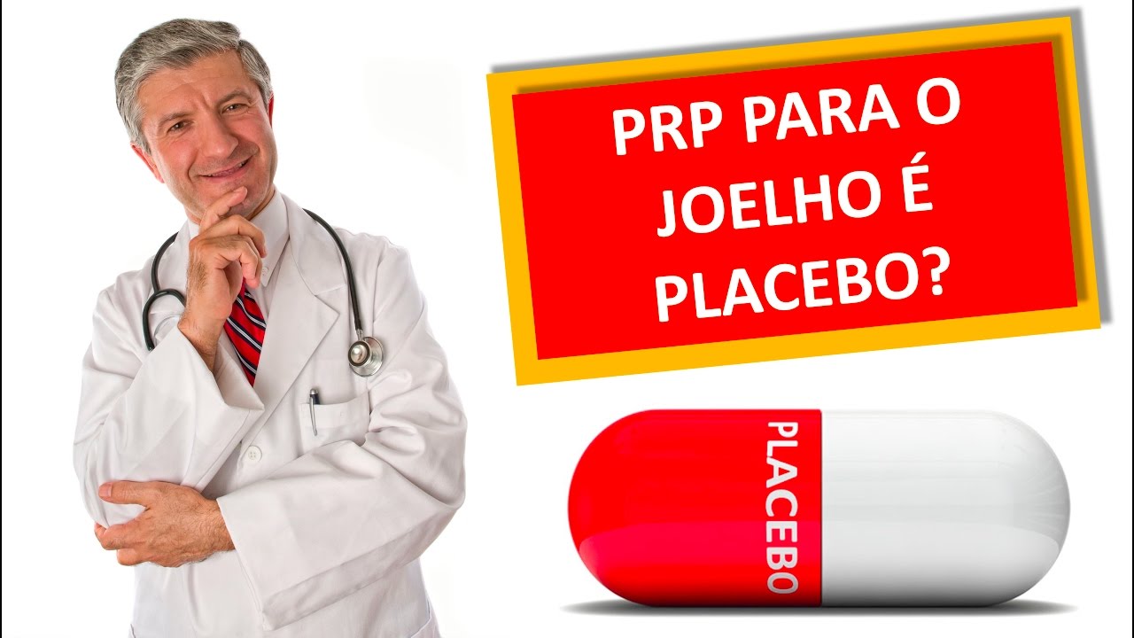 PRP PARA O JOELHO &Eacute; UM PLACEBO?