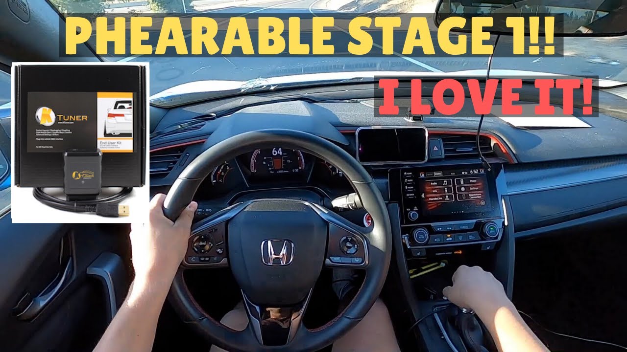 Установка Ktuner v1.2 - 2020 Civic Si | Phearable STAGE 1 TUNE!!