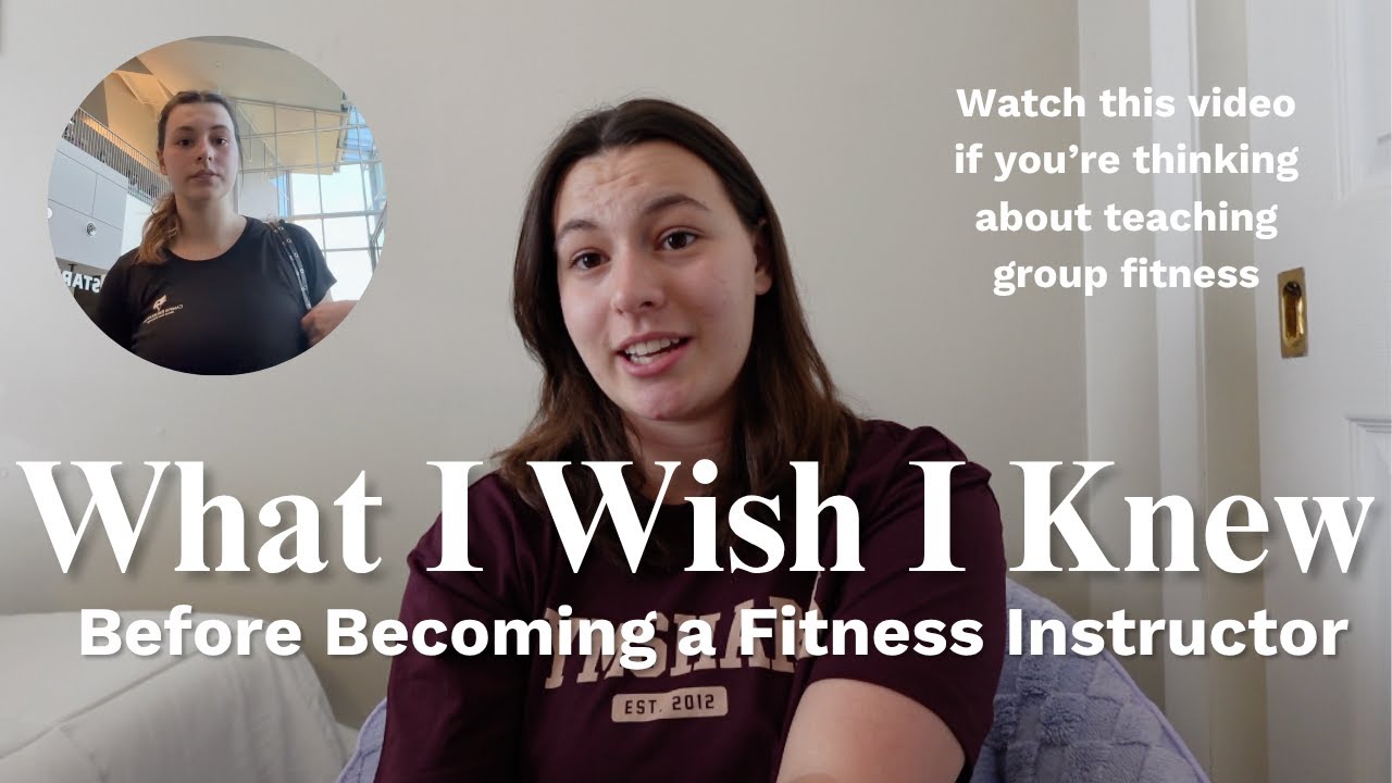 What I Wish I Knew About Teaching Group Fitness || Watch This Before Becoming a Fitness Instructor